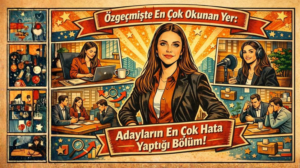 Özgeçmişte En Çok Okunan Yer: Adayların En Çok Hata Yaptığı Bölüm